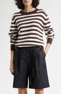 POSSE Lara Stripe Cotton Sweater