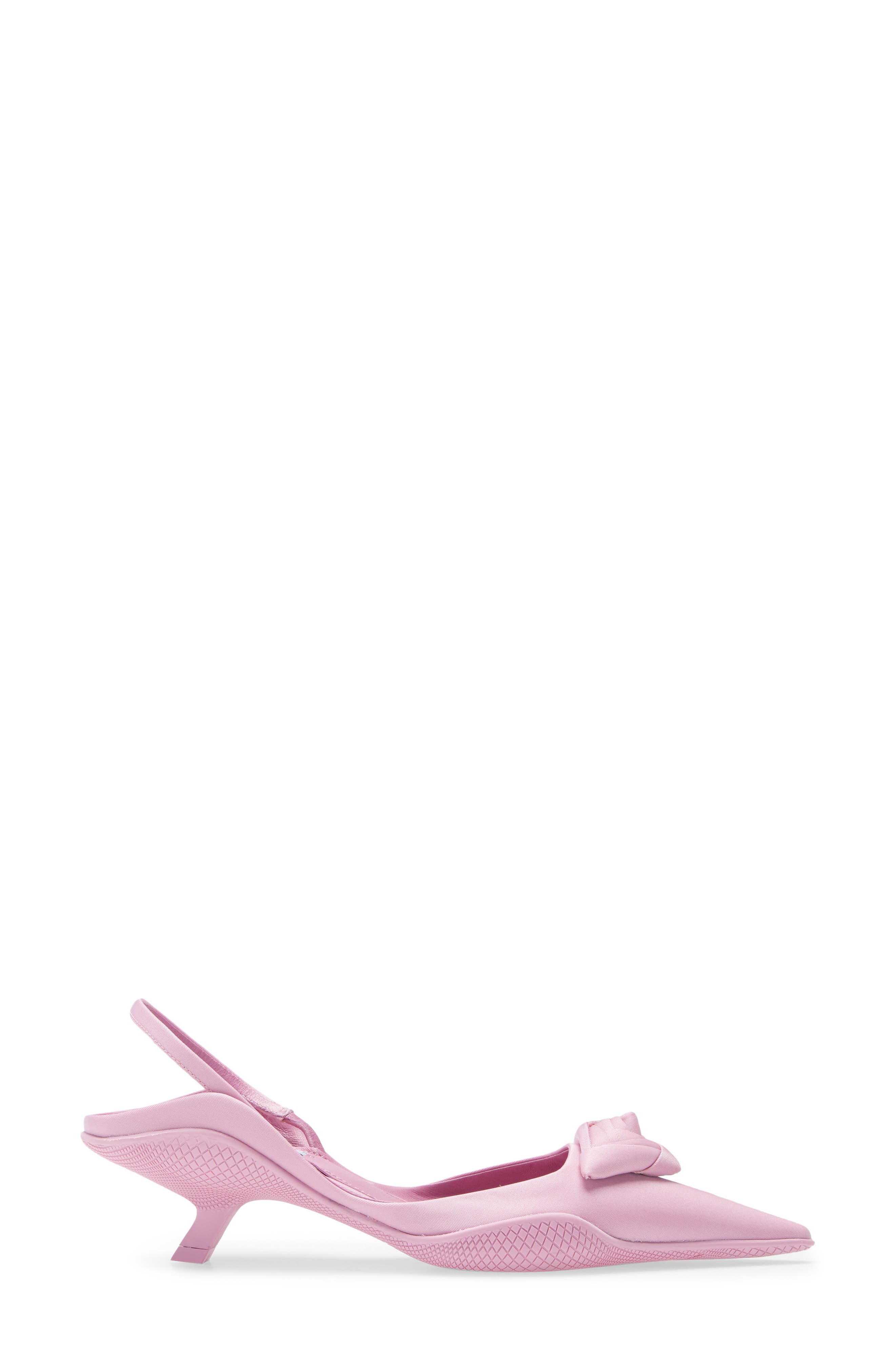 Prada Pointed Toe Slingback Pump, Alternate, color, 