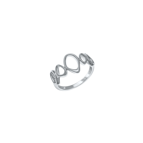 Lucy Quartermaine Multi Volcan Ring In Sterling Silver