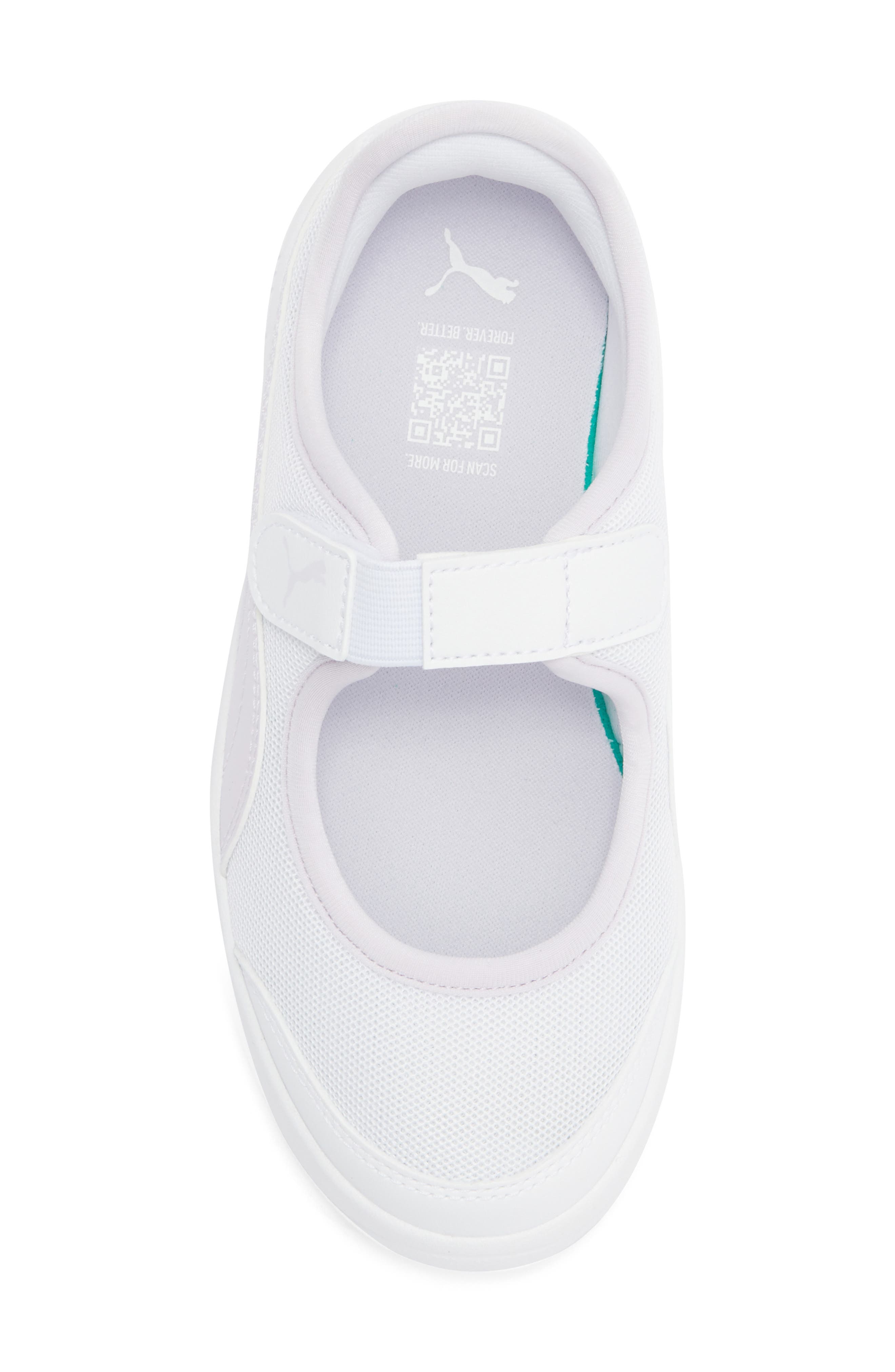 PUMA Courtflex V3 Lina Sneaker, Alternate, color, Puma White/ Lilac