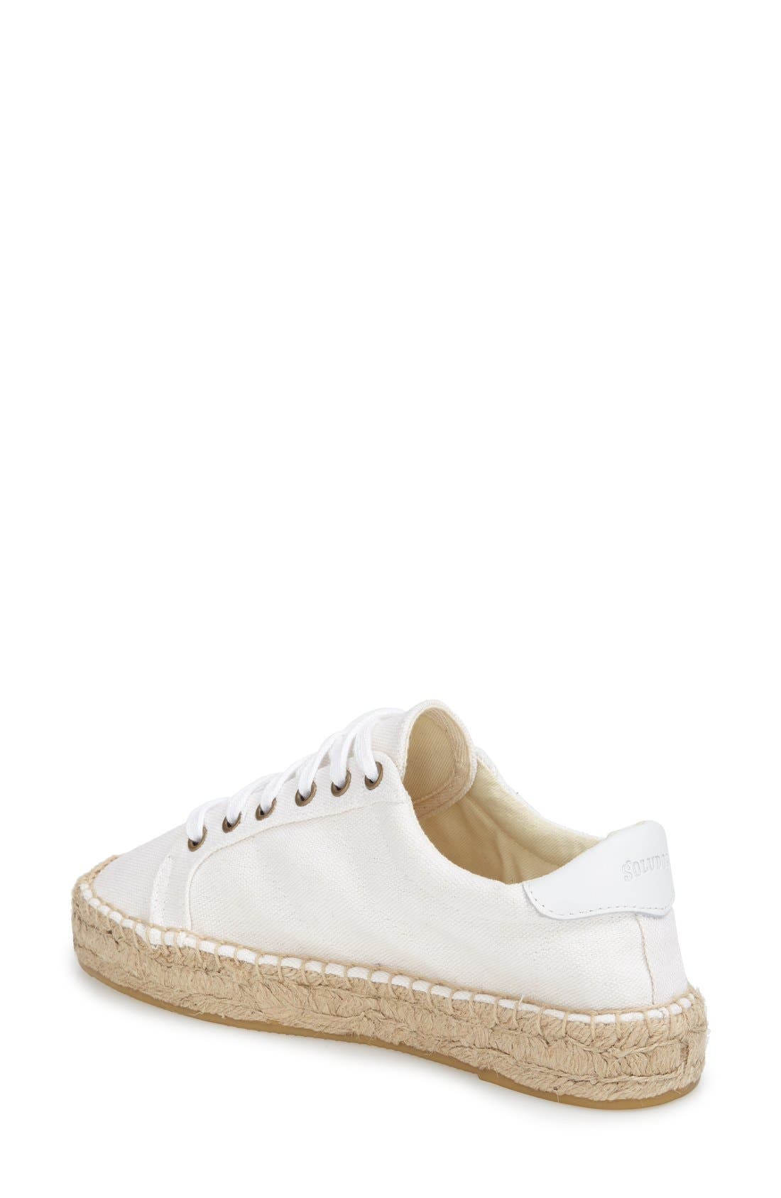 Soludos Espadrille Platform Sneaker, Alternate, color, 