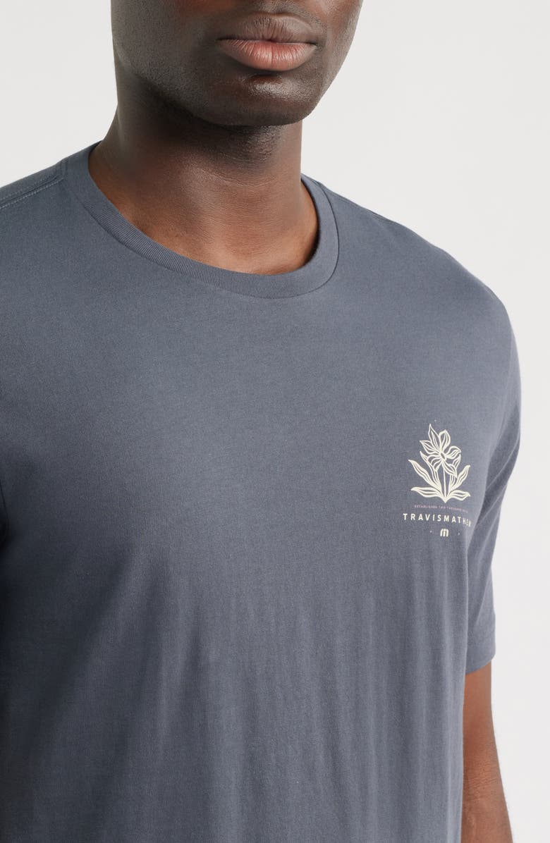 TravisMathew Balance Fund Cotton T-Shirt, Alternate, color, Ebony