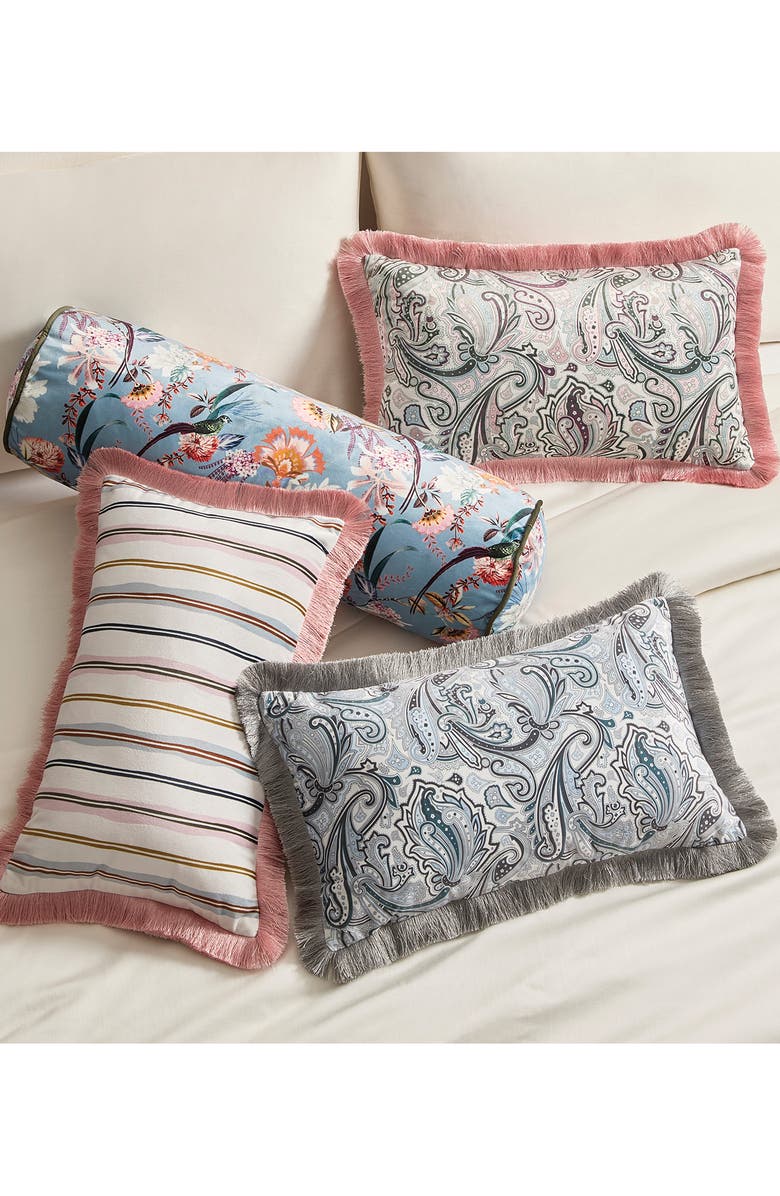Ted Baker Tropical Birds Bolster Pillow, Alternate, color,