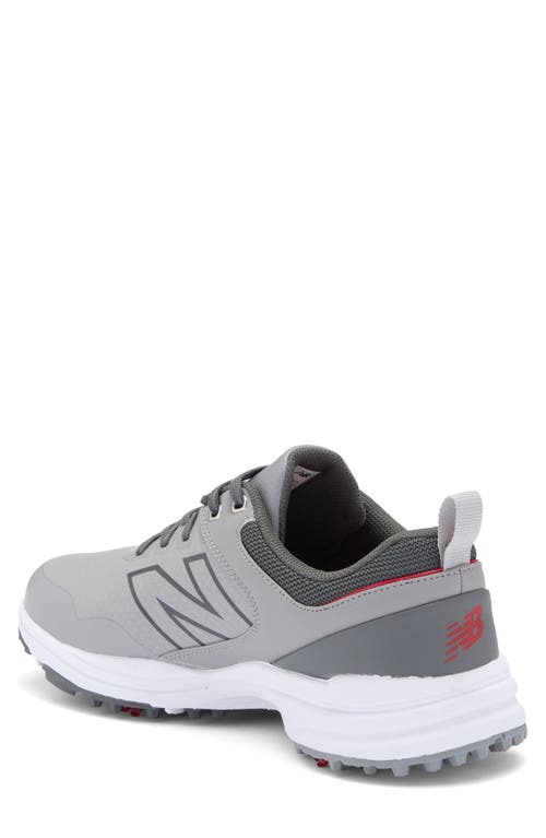 New Balance Golf Brighton V2 Waterproof Golf Shoe In Grey
