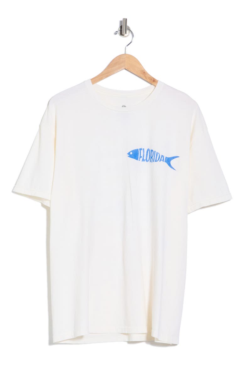 Orlando Fishing Club Graphic T-Shirt, Main, color, WHISPER WHITE