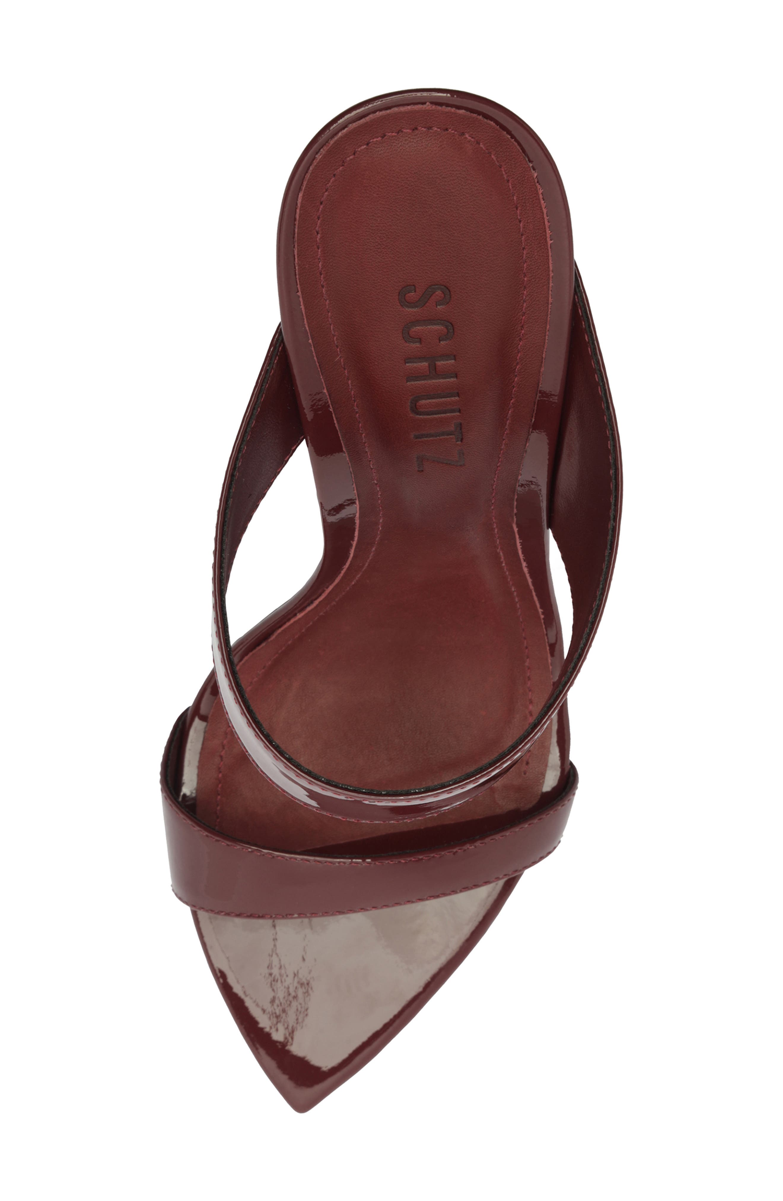 Jaselle Pointed Toe Sandal, Alternate, color, PORT BURGUNDY