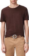 John Varvatos Mott Linen T-Shirt