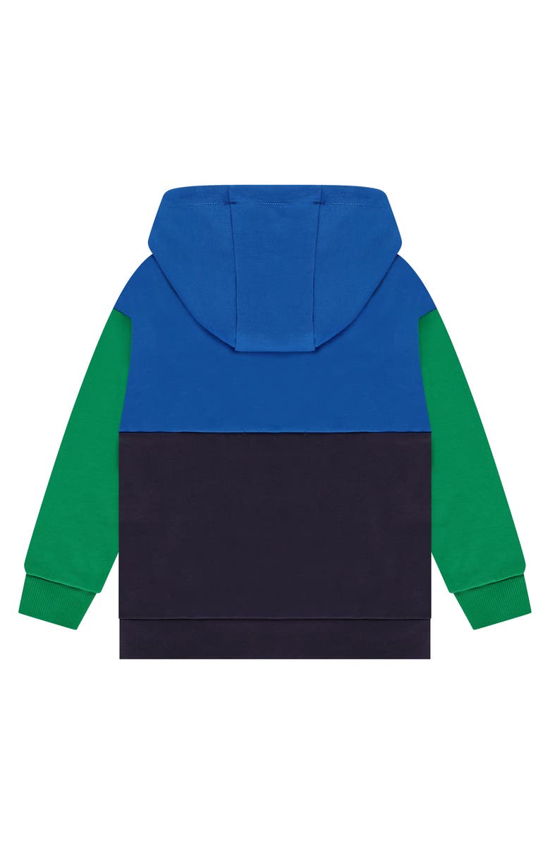 Stains and Stories by Babyface Colorblock Hoodie, Alternate, color, River