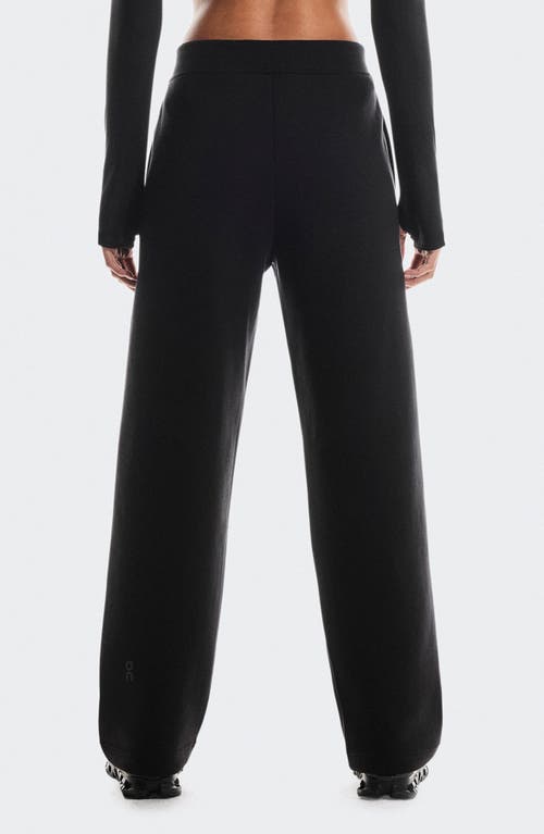 On Focus Tech Sweatpants In Black