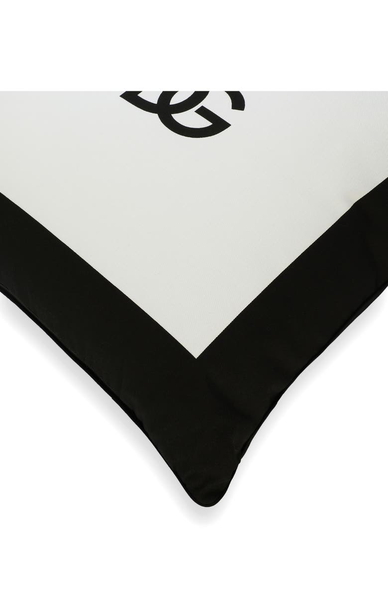 Dolce&Gabbana DG Logo Accent Pillow, Alternate, color,
