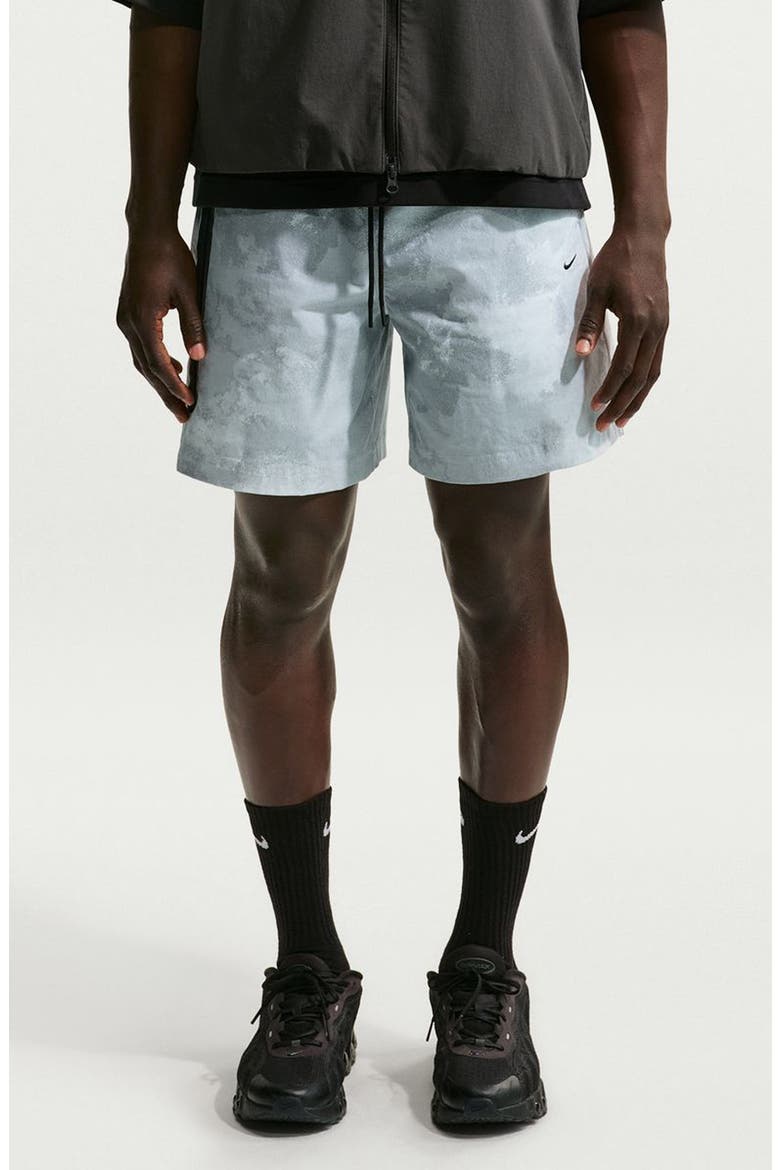 Dri-FIT Woven Drawstring Shorts, Main, color, PURE PLATINUM/ BLACK