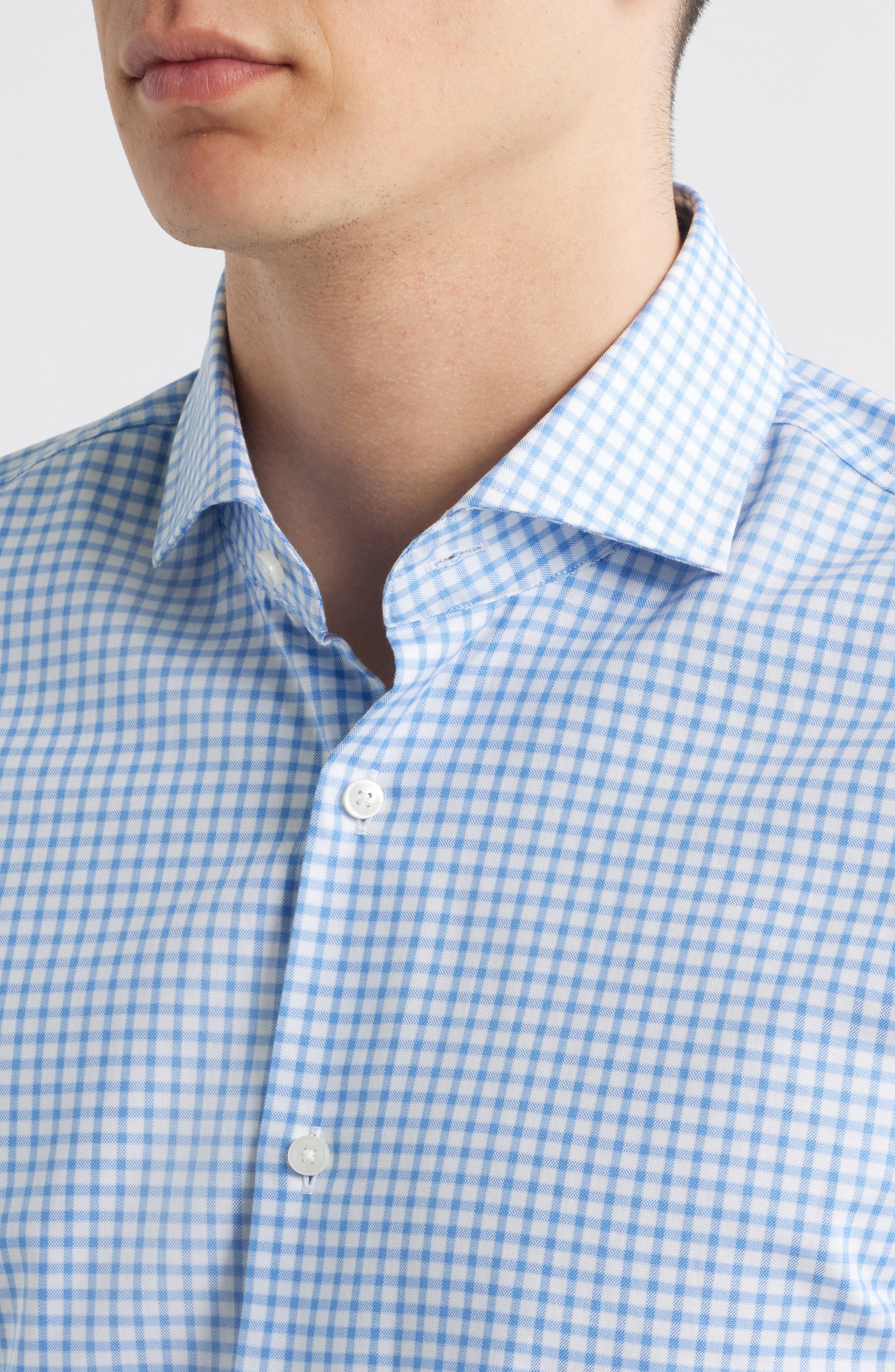 Hank Slim Fit Easy Iron Dress Shirt - image 4