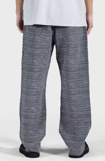 Linear Easy Wide Leg Pants