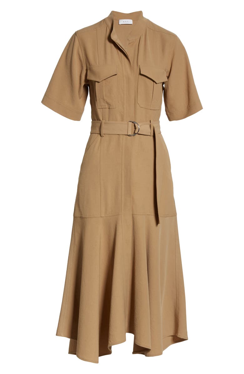 A.L.C. Emma Midi Shirtdress, Alternate, color, 