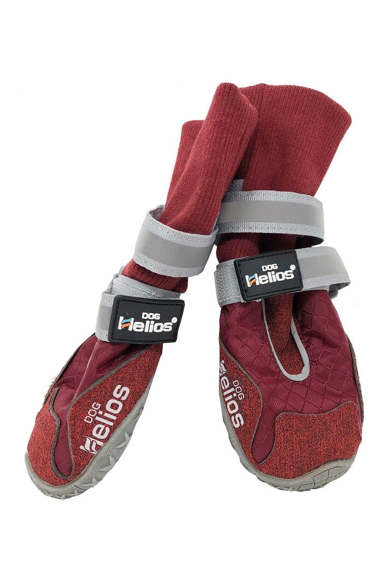 Traverse Premium Grip High Ankle Outdoor Dog Boots, Main, color, RED