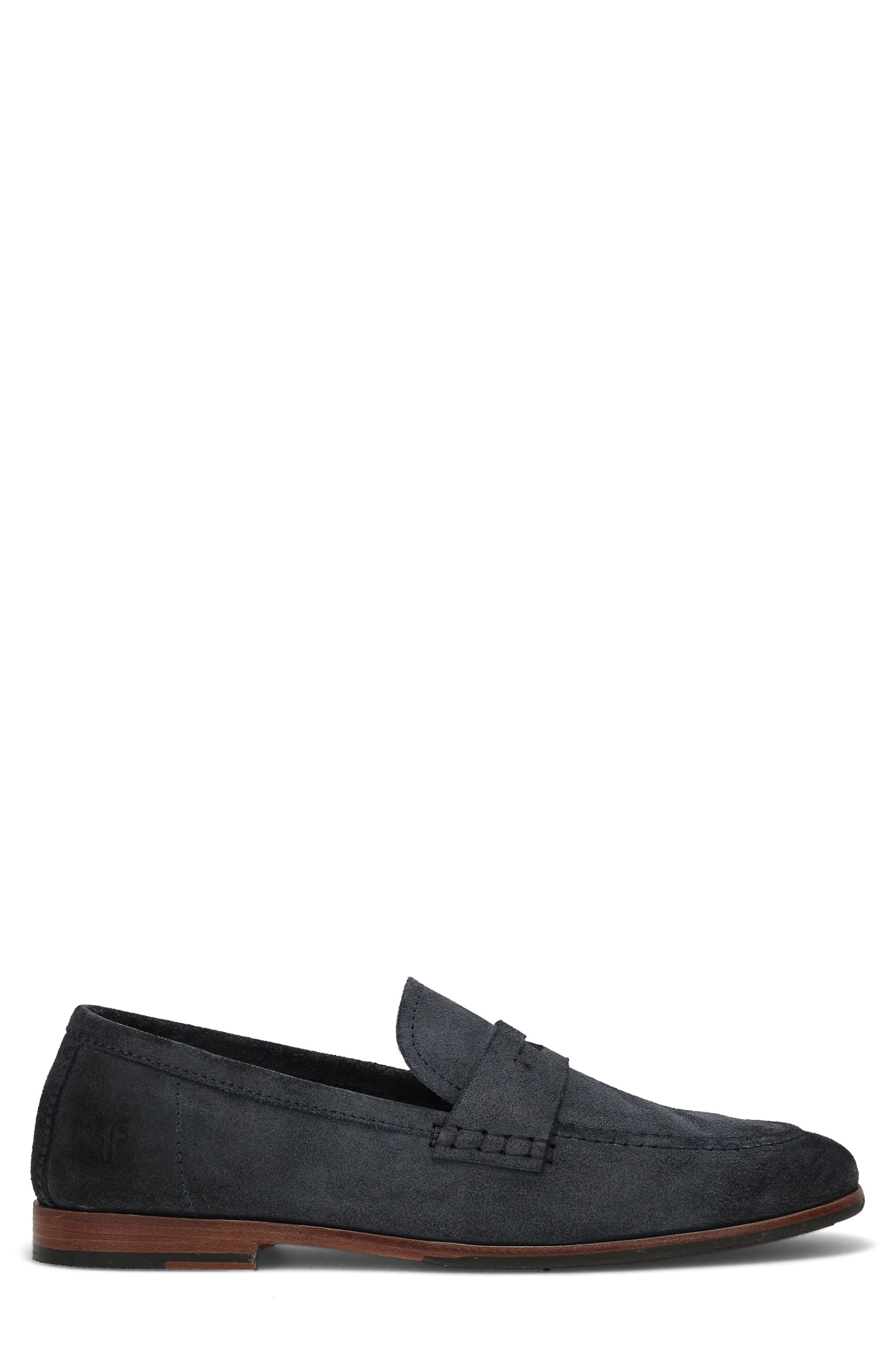 Graham Penny Loafer, Alternate, color, MIDNIGHT BLUE
