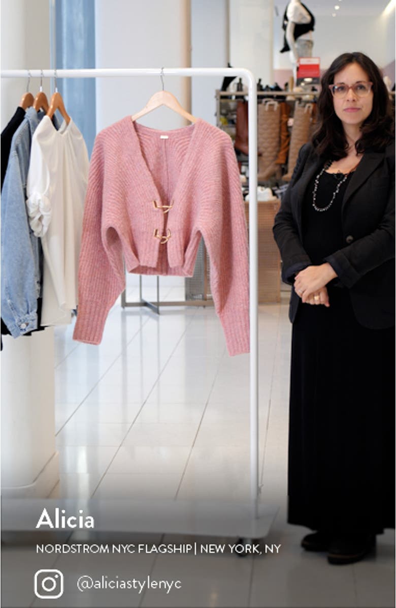 Casella Metallic Toggle Cardigan, sales video thumbnail