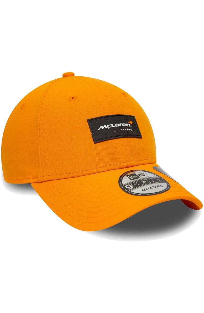 New Era Men's New Era Orange McLaren F1 Team Repreve 9FORTY Adjustable Hat, Alternate, color, 