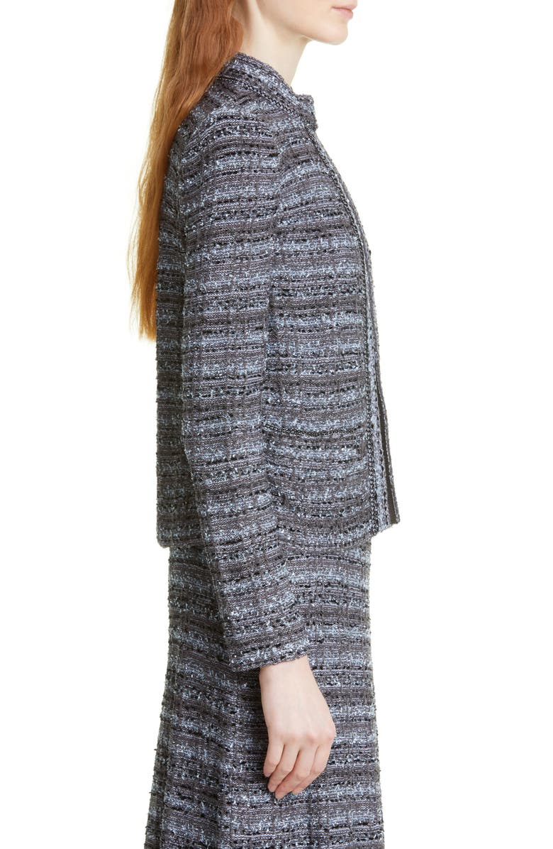 Misook Tweed Jacket, Alternate, color,