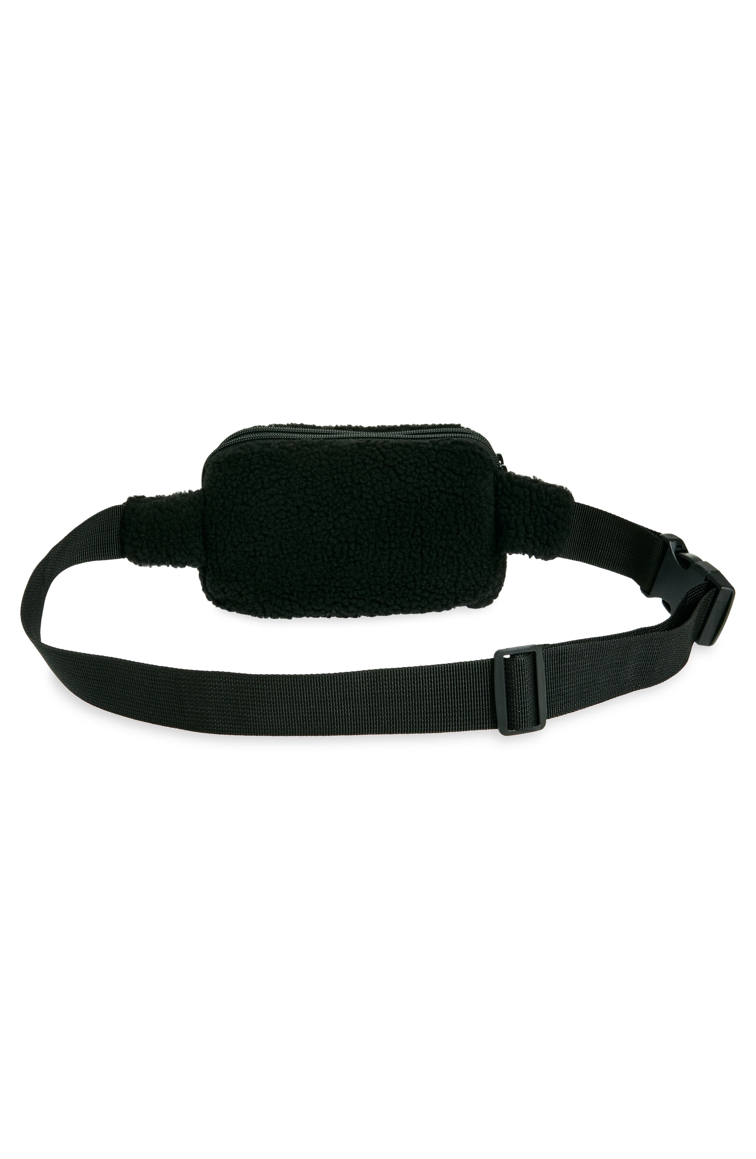 Z by Zella Faux Shearling Belt Bag (Women) | Nordstromrack