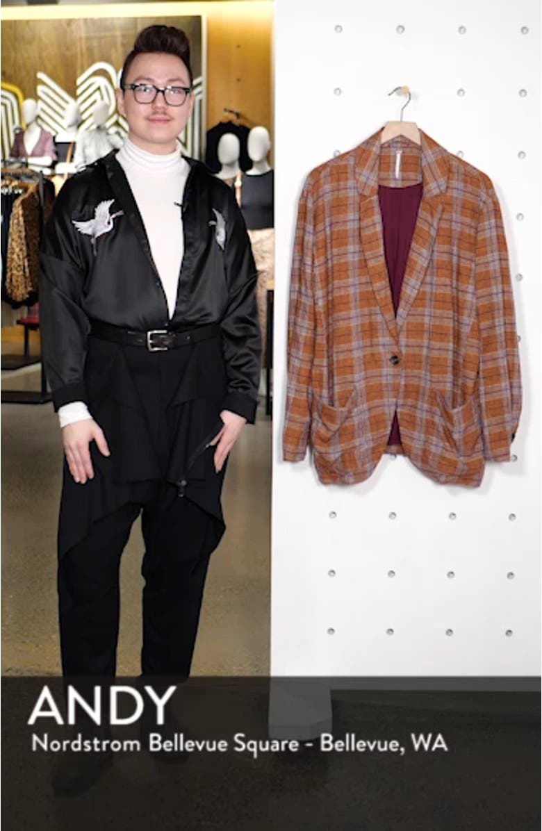 Simply Plaid Blazer, sales video thumbnail