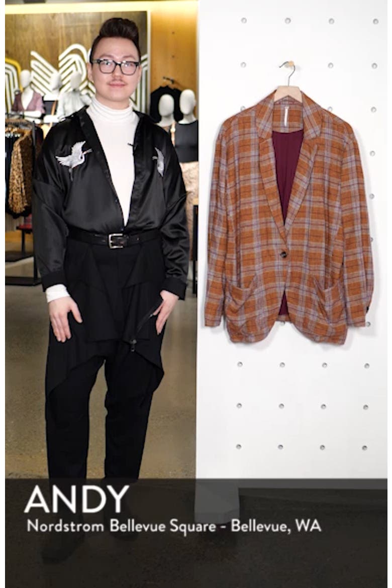 Simply Plaid Blazer video