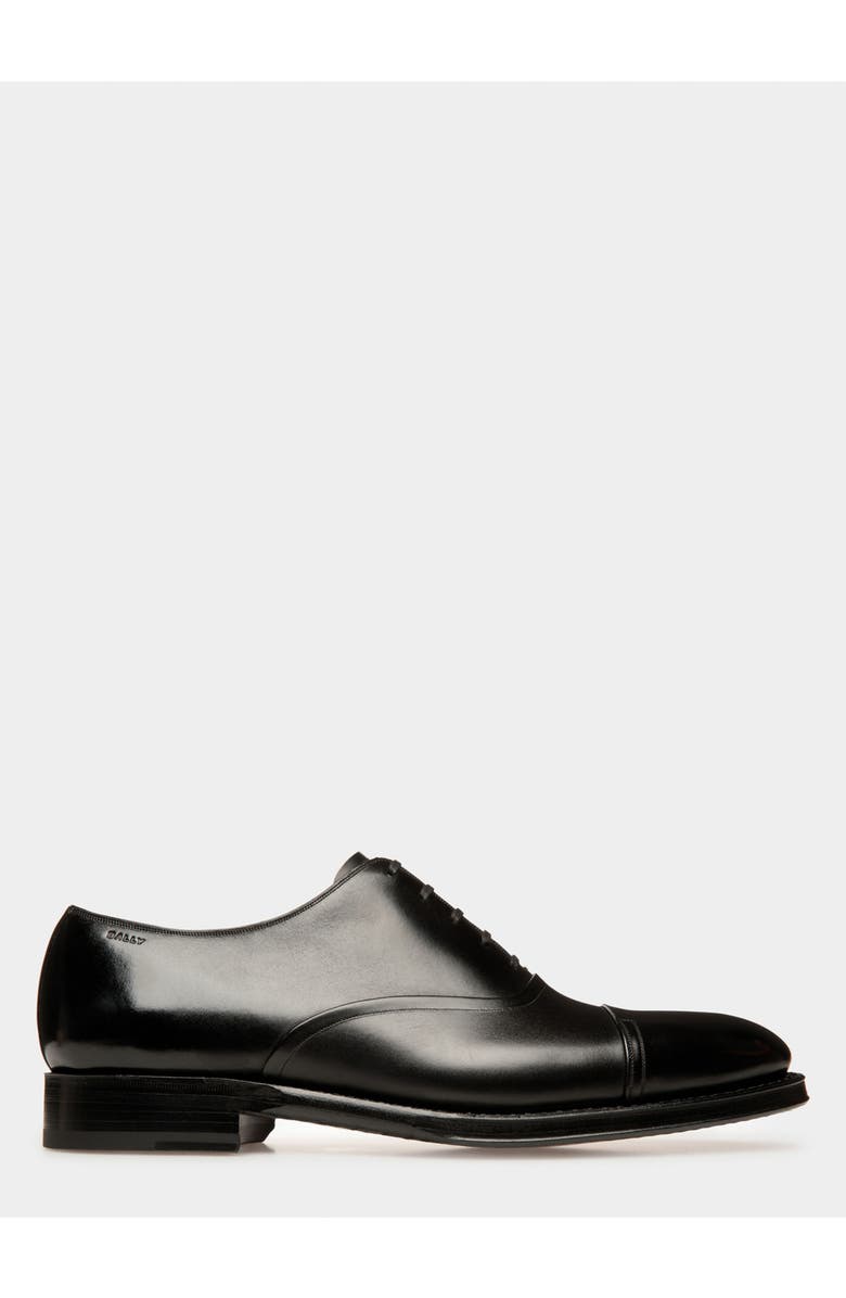 Bally Scribe Un Oxford in Calf Leather, Main, color, Black