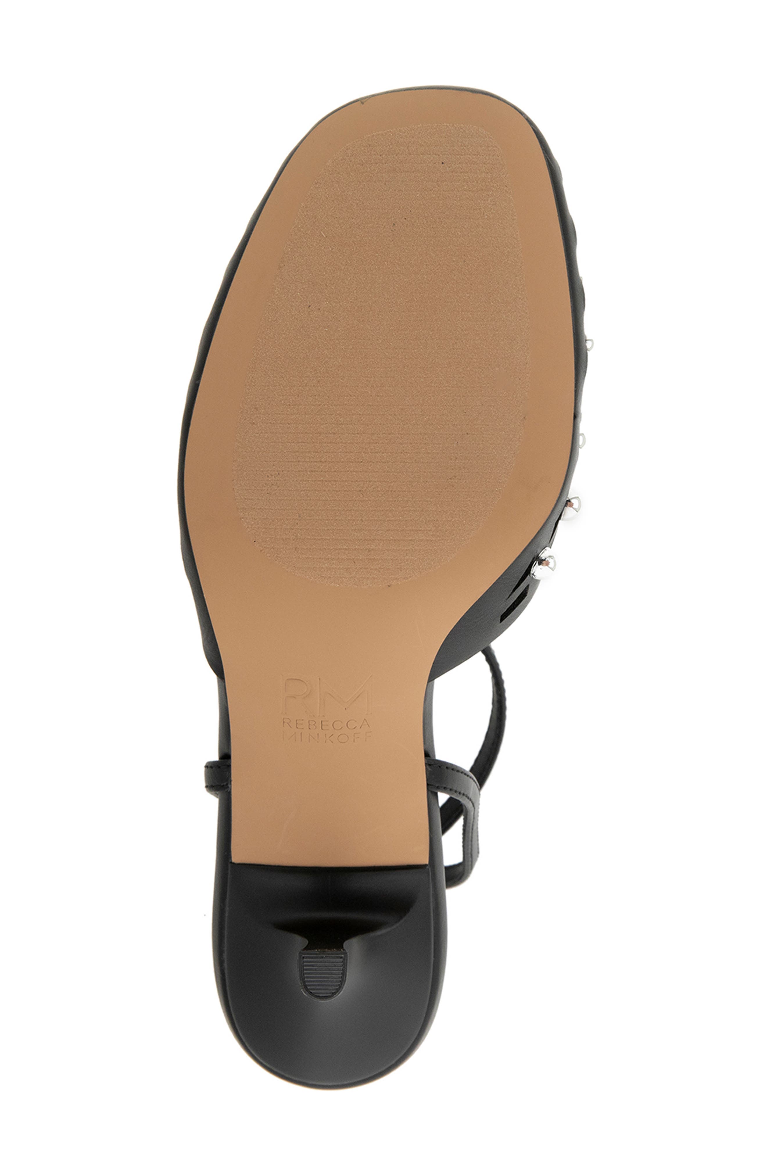 Rebecca Minkoff Fiona Ankle Strap Pump, Alternate, color, Black