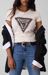 GUESS Savanna Leopard Graphic T-shirt