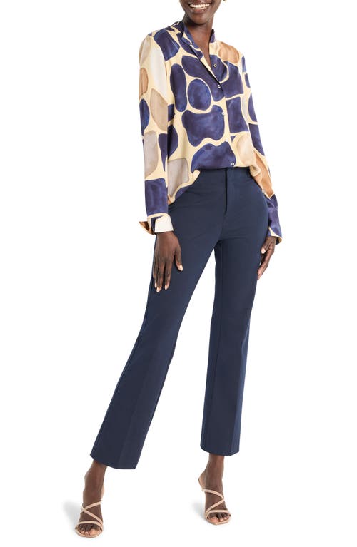 Shop Nic + Zoe Nic+zoe Playful Pebble Button-up Shirt In Neutral Multi