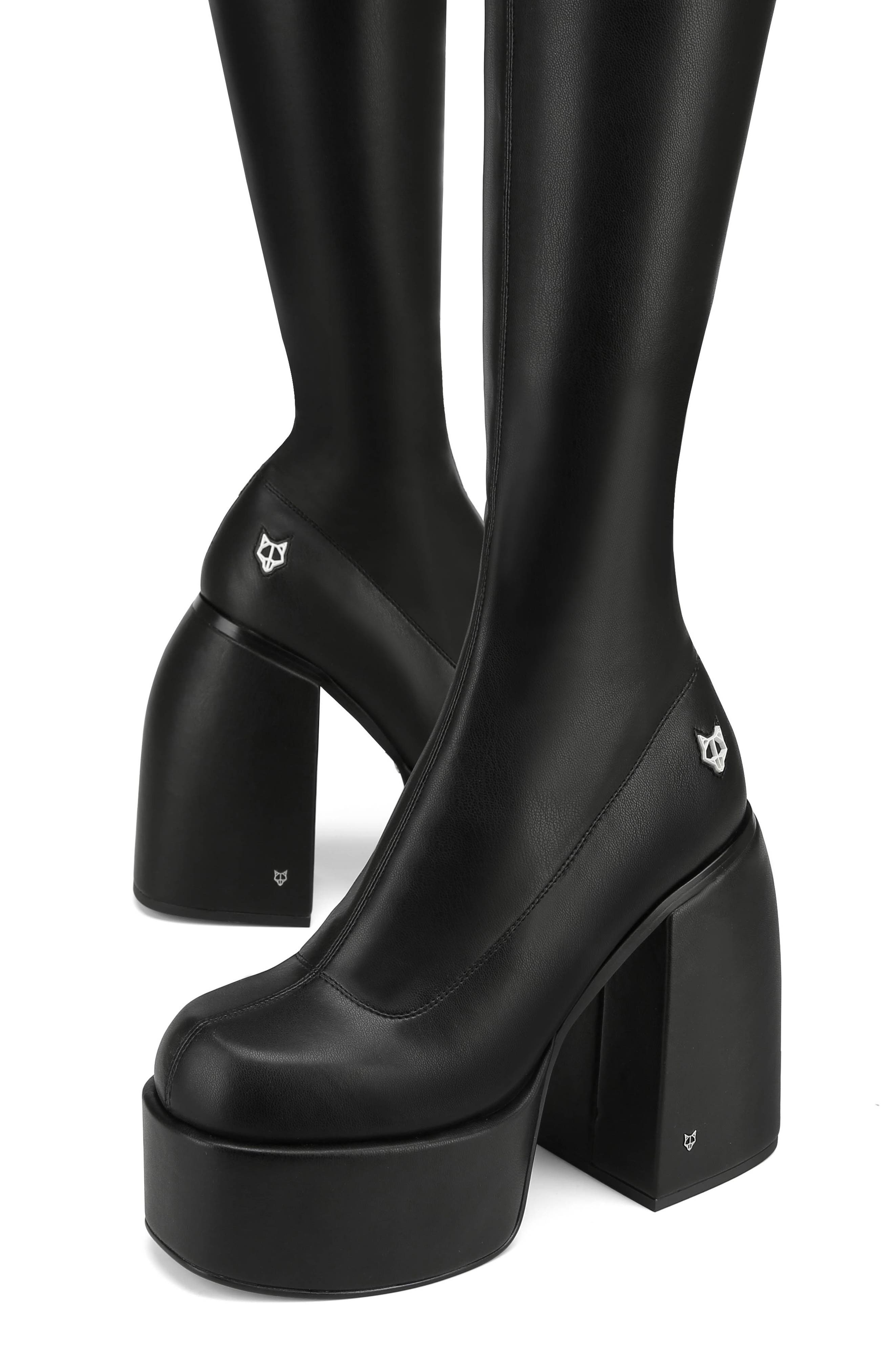 Naked Wolfe Juicy Stretch Platform Tall Boot, Alternate, color, 