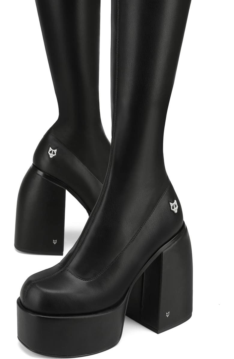 Naked Wolfe Juicy Stretch Platform Tall Boot, Alternate, color,