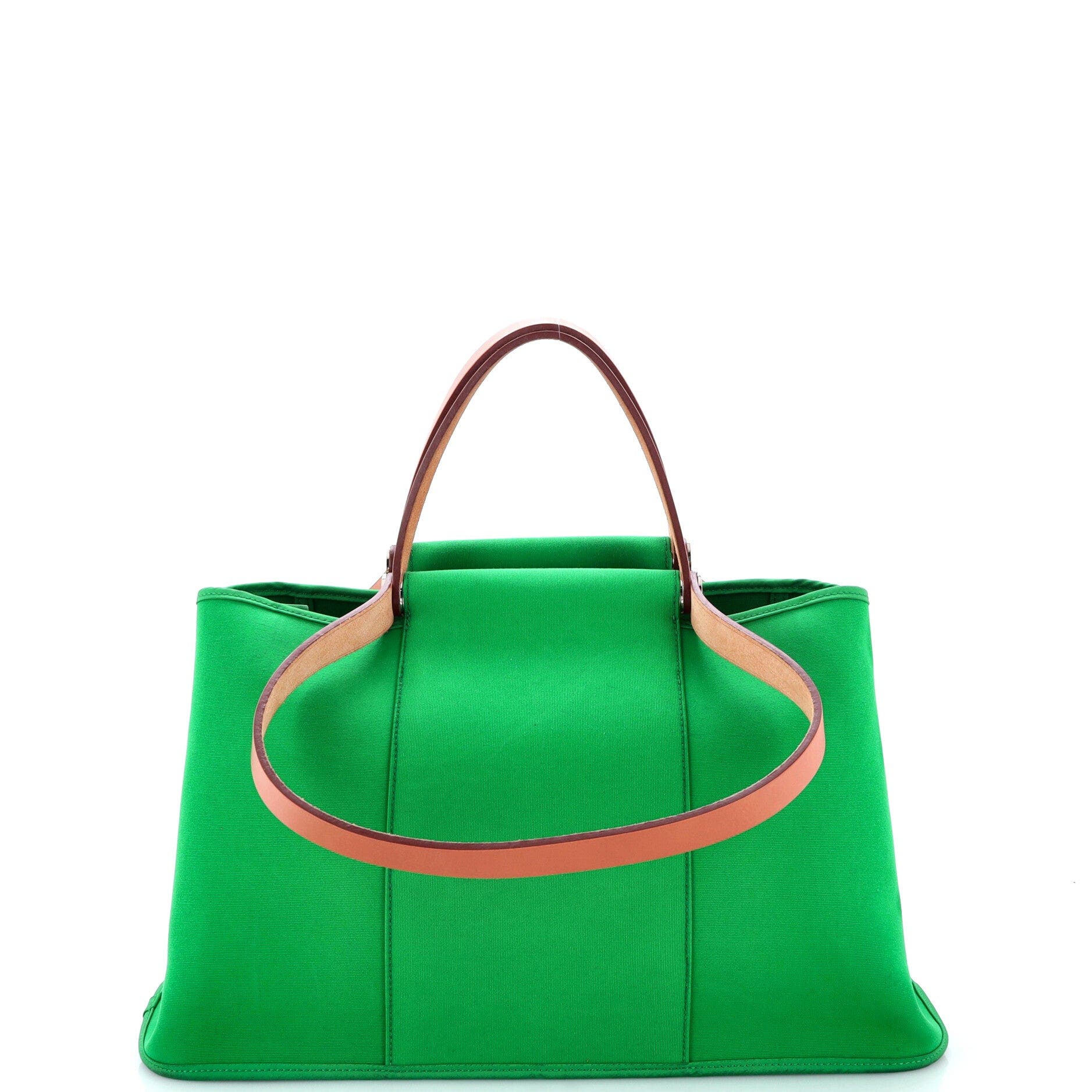Cabag Elan Toile and Leather 39, Alternate, color, Green