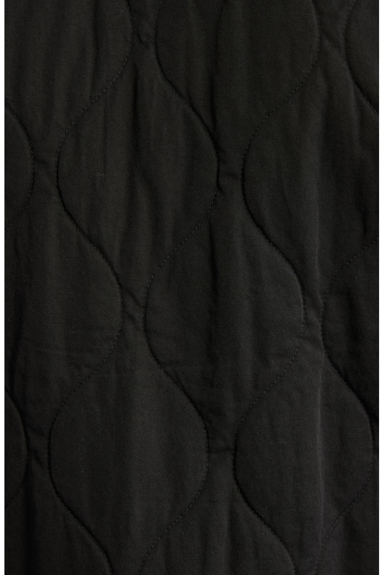 Kylan Onion Quilted Liner Coat, Alternate, color, BLACK