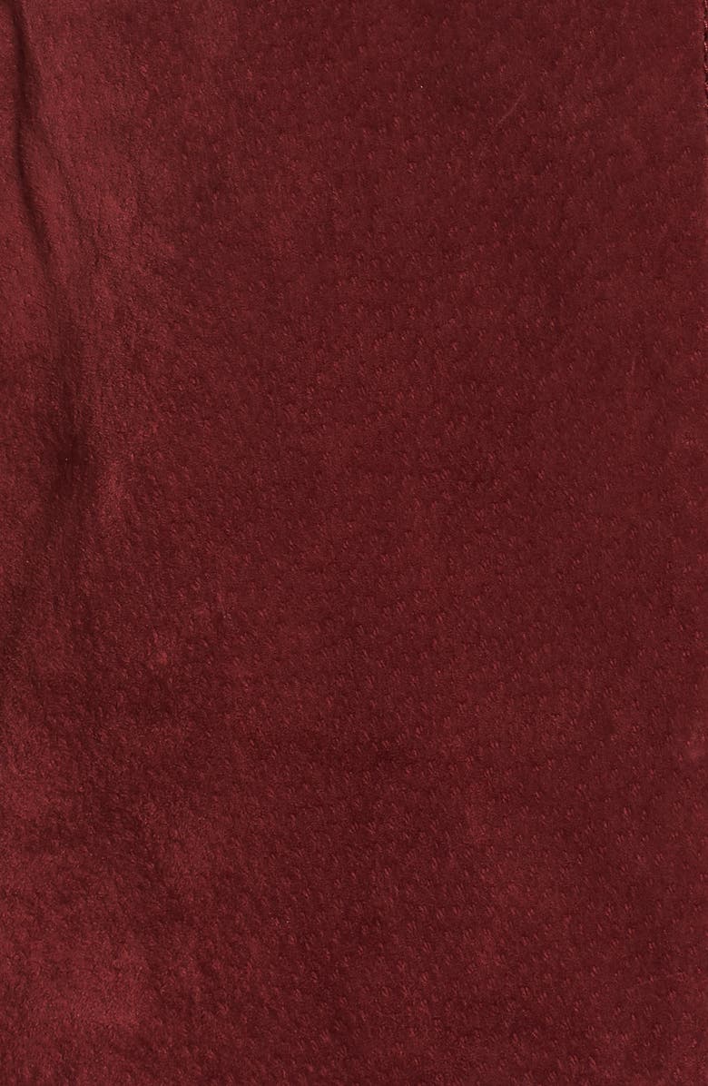 BLANKNYC No Limit Suede Moto Jacket, Alternate, color, Ruby