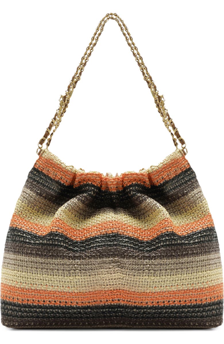Arezzo Large Jackie Hobo Bag, Alternate, color, Multinatural/ Sol Natural