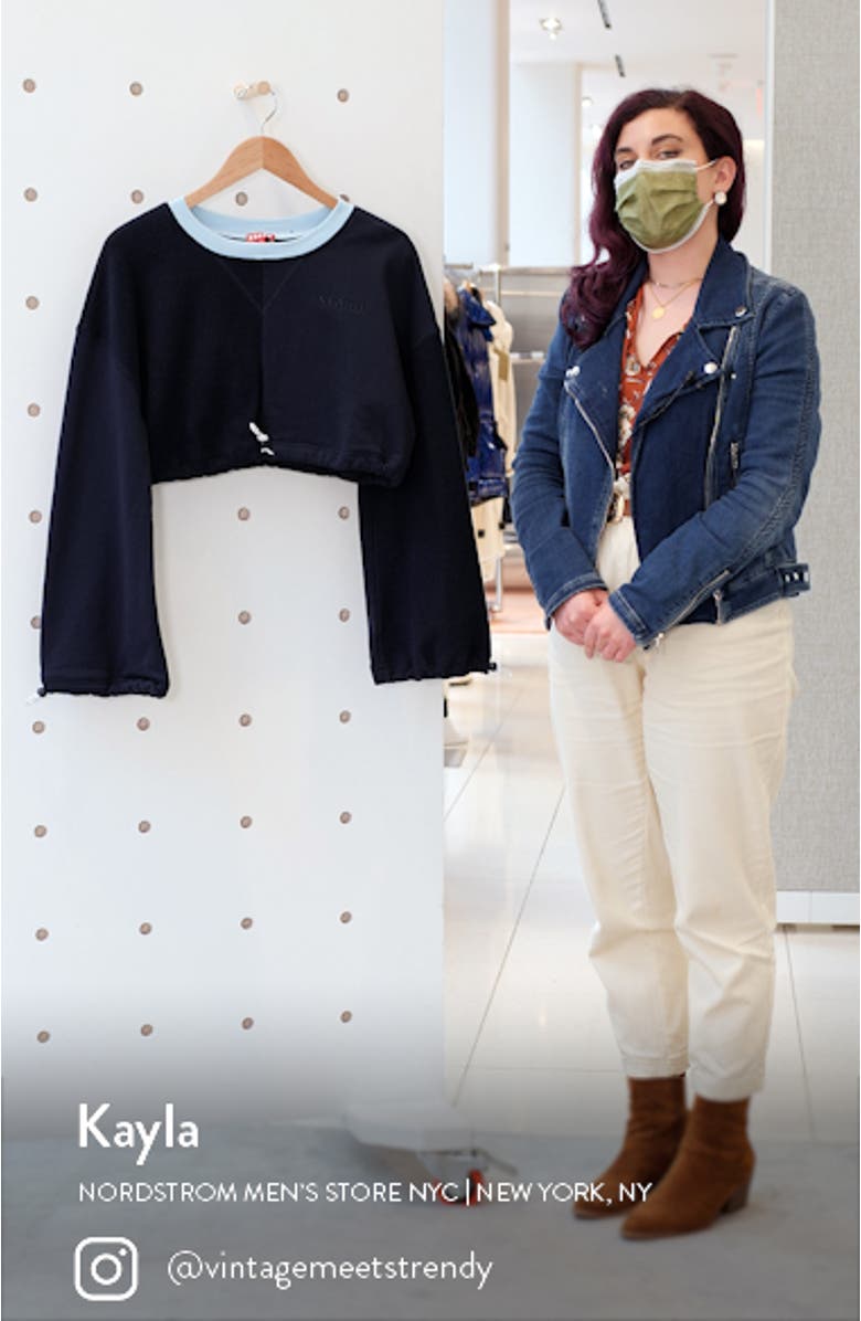 Crop Bungee Sweatshirt, sales video thumbnail