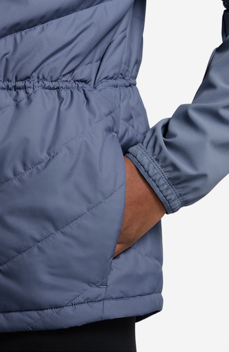 Nike Swift Therma-FIT Running Jacket, Alternate, color, 499 World Indigo/ Refsil