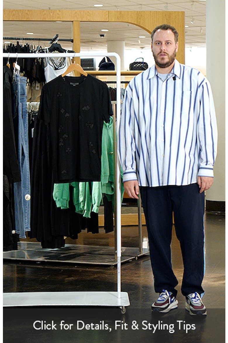 Suits Appliqué Organic Cotton T-Shirt video