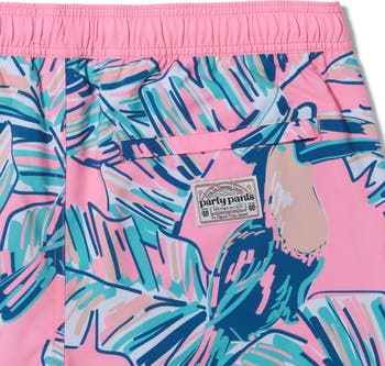 Captain Toucan Sport Swim Trunks