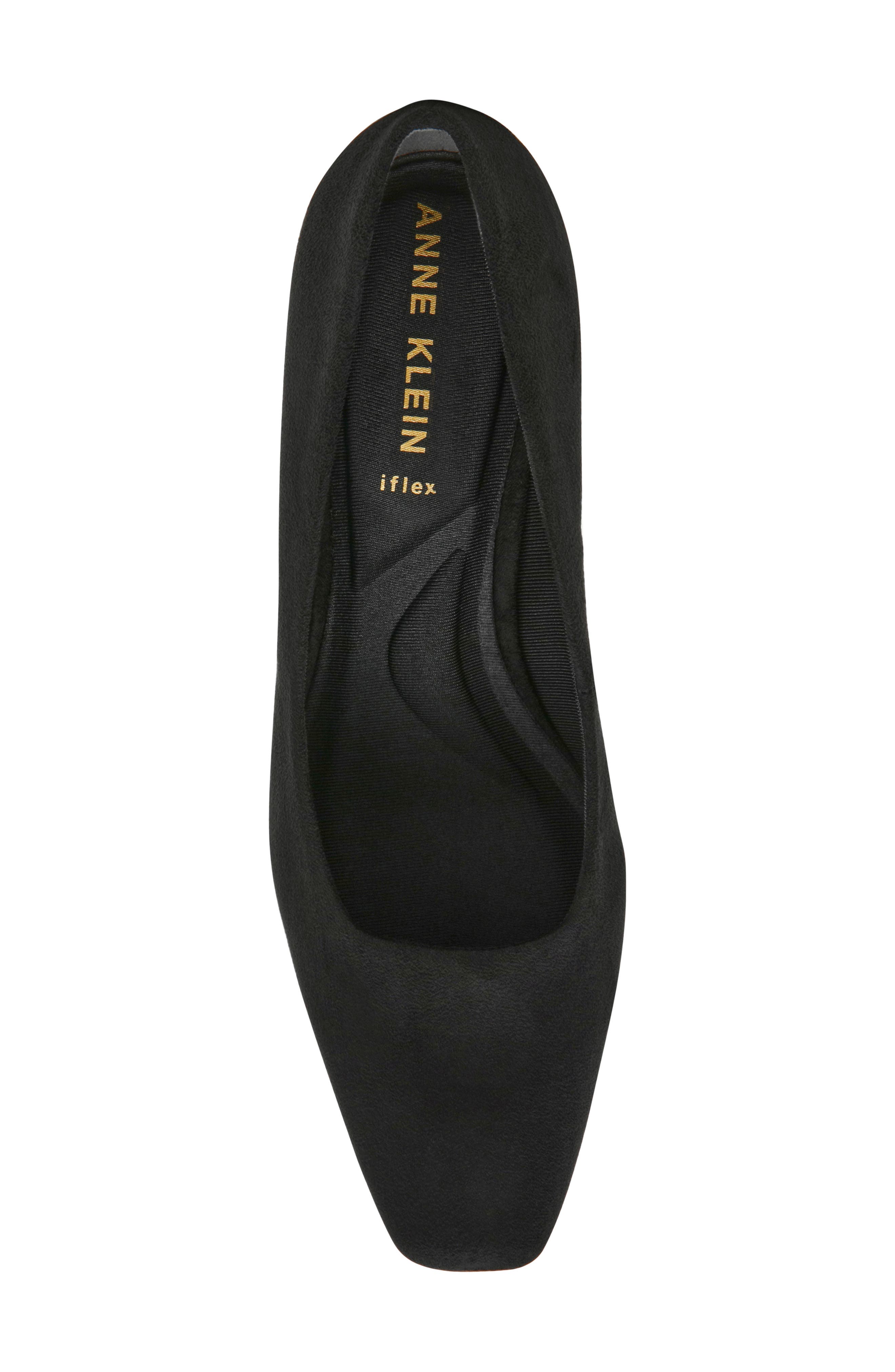 Anne Klein Prima Pump, Alternate, color, Black Suede