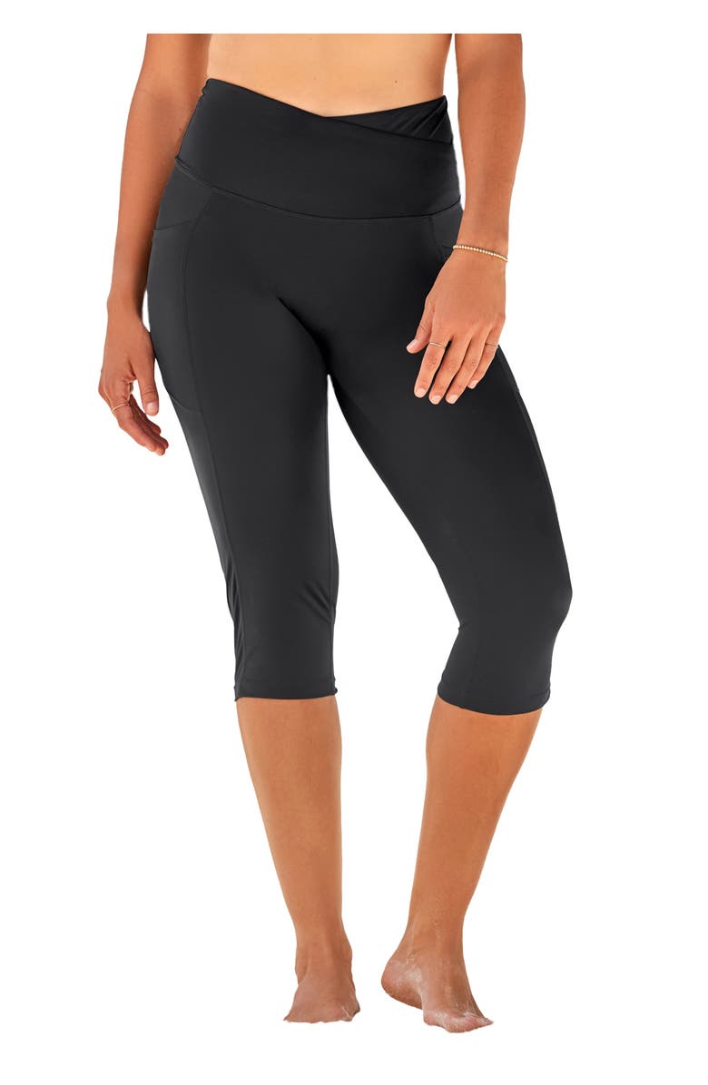Swim 365 Compression Swim, Main, color, Black