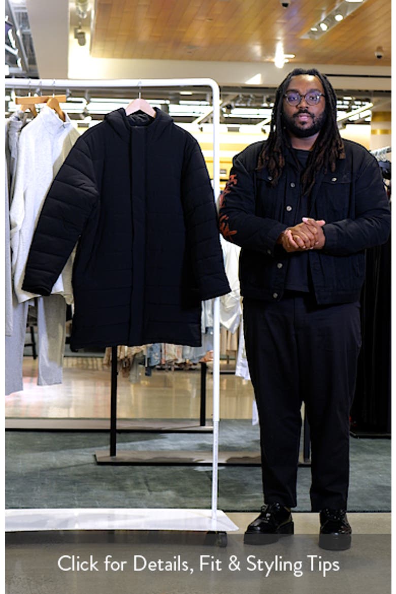 Raid Longline Puffer Jacket video