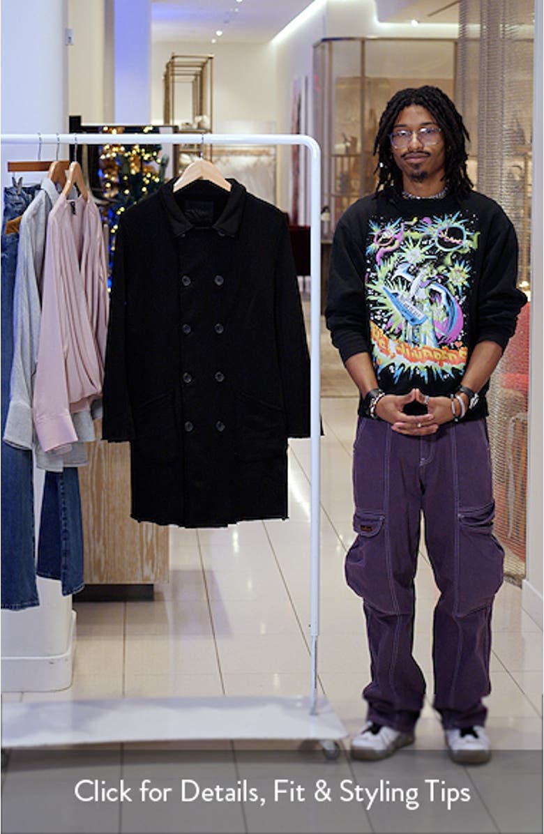 Tipperary Fringe Detail Cotton Coat, sales video thumbnail