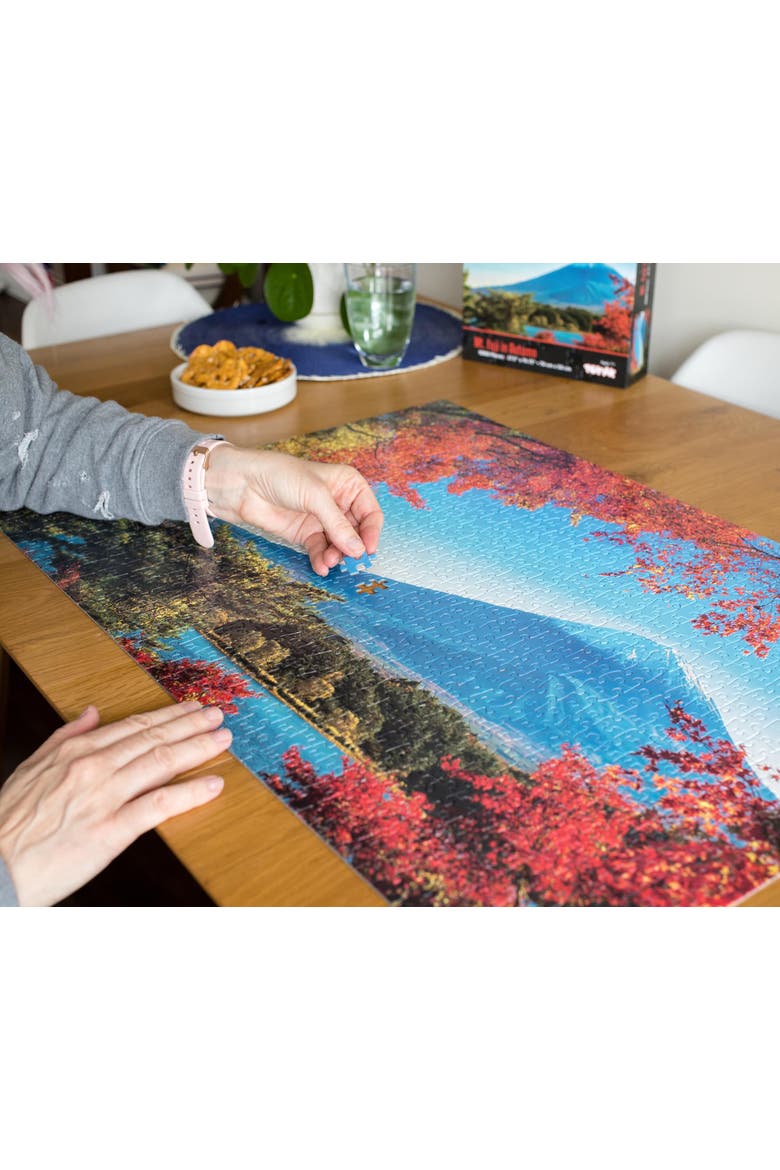Mt. Fuji in Autumn Japanese Landmark 1000 Piece Jigsaw Puzzle, Alternate, color, Multi-Color