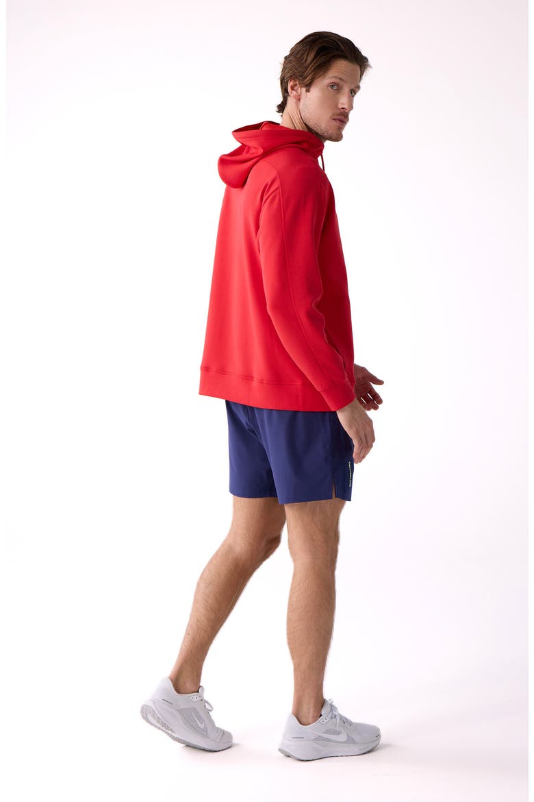 Après Men's Hooded Sweatshirt, Alternate, color, Team Red