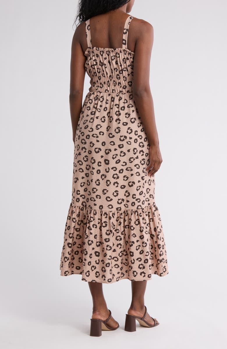 Velvet Torch Print Maxi Sundress, Alternate, color,