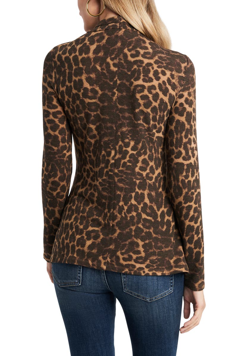 1.STATE Luxe Animal Print Surplice Knit Top, Alternate, color, 