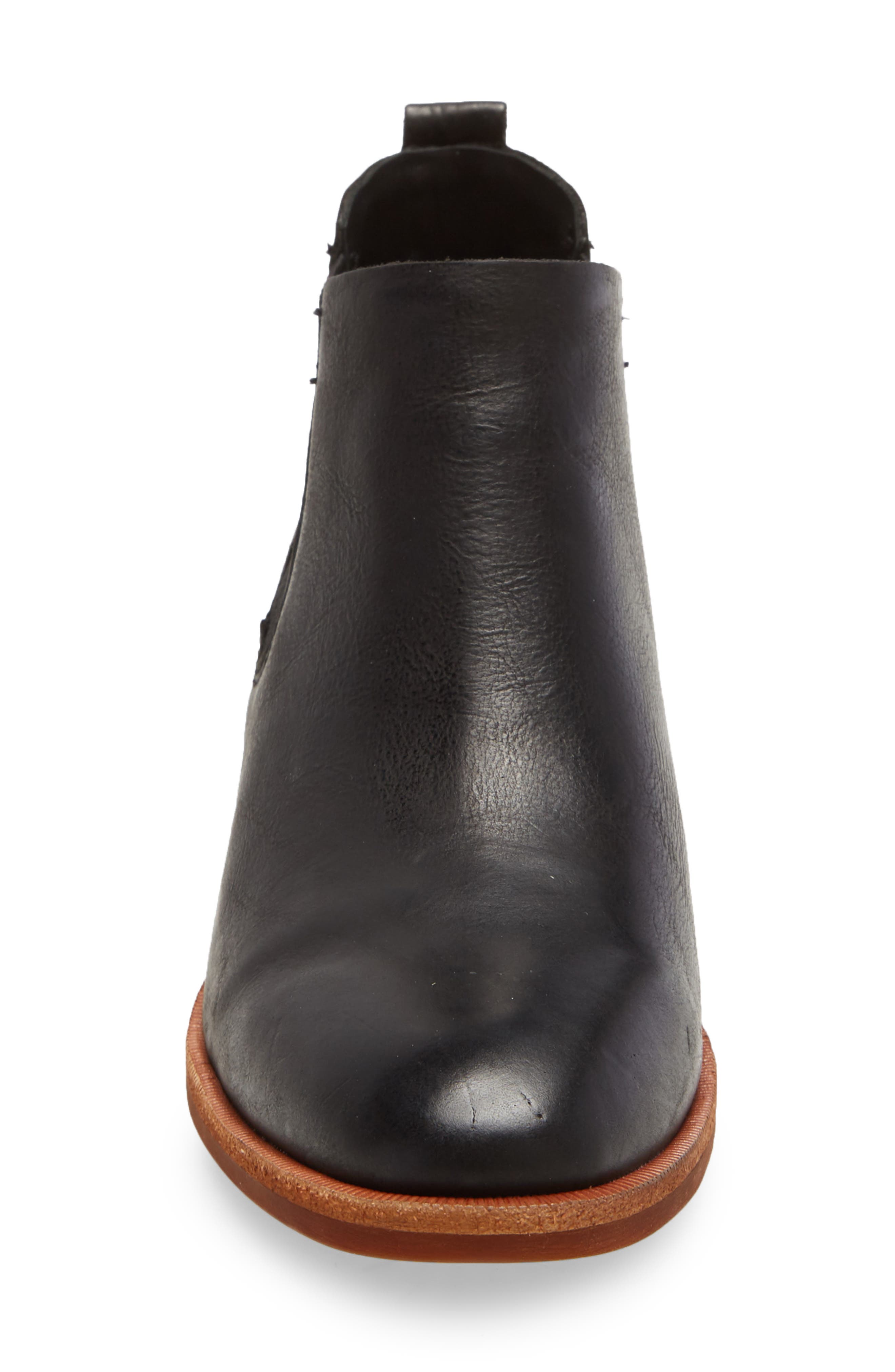 Kit Chelsea Boot, Alternate, color, BLACK LEATHER
