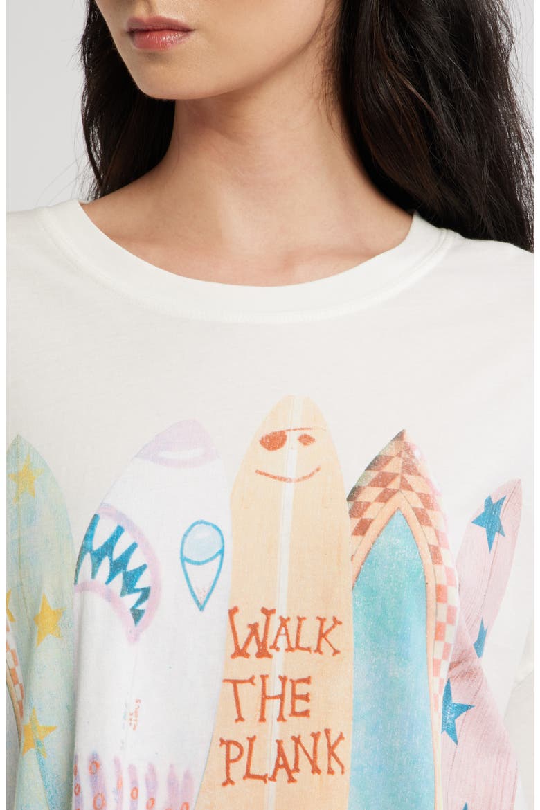 Walk the Plank Oversized Graphic Tee, Alternate, color, VINTAGE WHITE